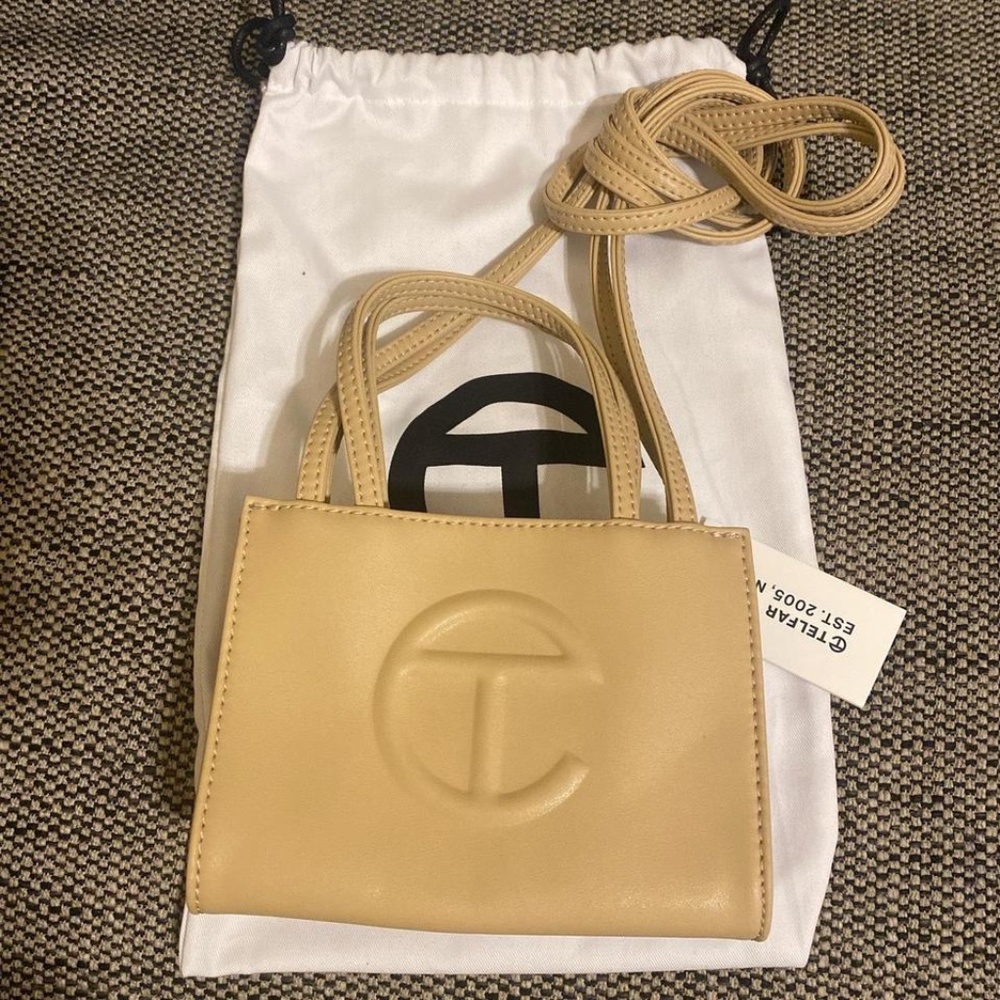 Telfar Small Bag Cream